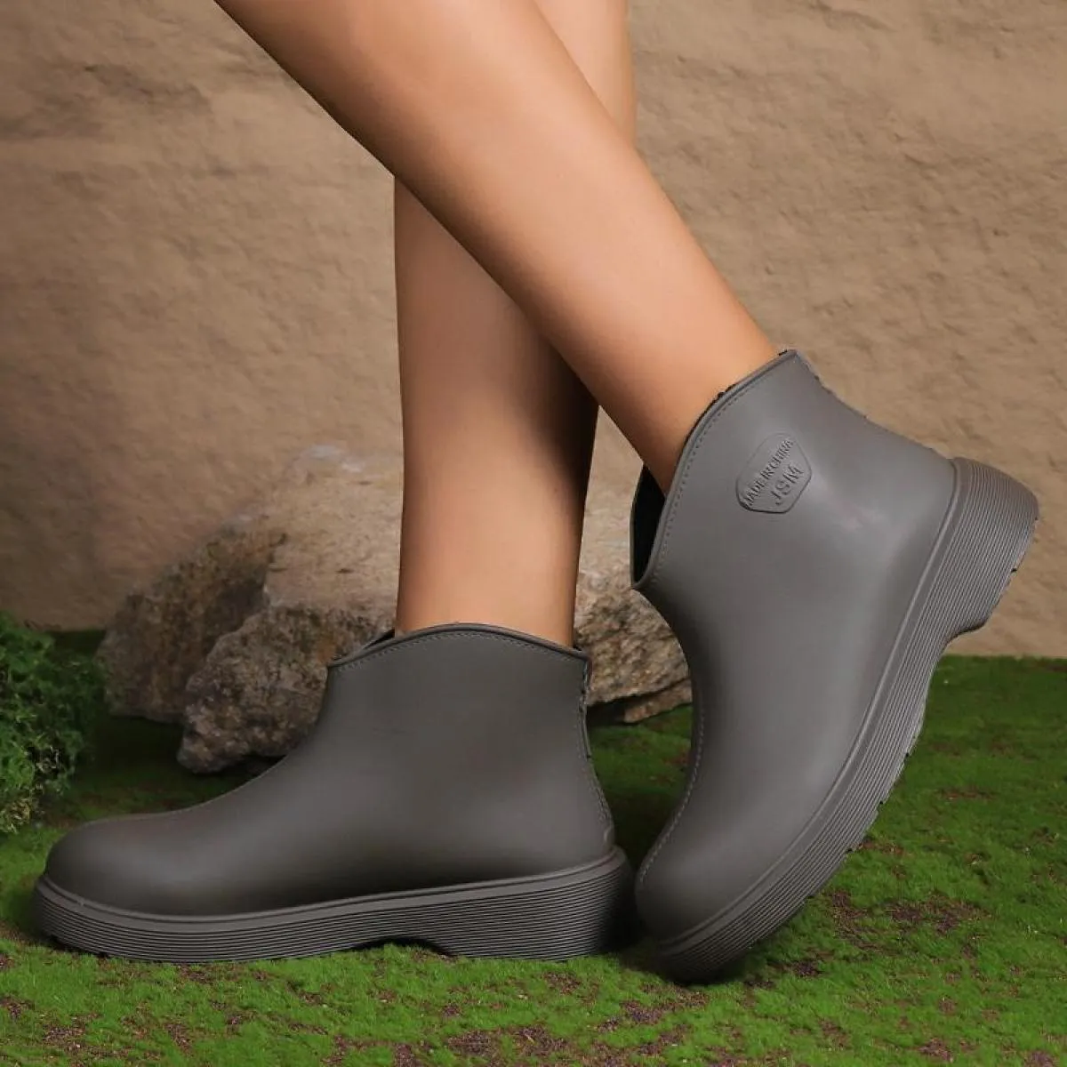 New Trend Donna Stivali Chelsea invernali Scarpe con plateau 2023 Stivali da moto alla caviglia moda Knight Goth Casual Snow Lad