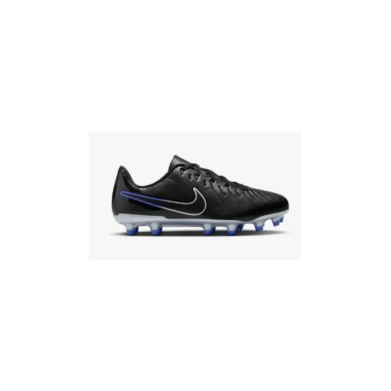 Nike Junior Jr Legend 10 Club Fg/Mg Black/Chrome/Hyper Royal Calcio Junior