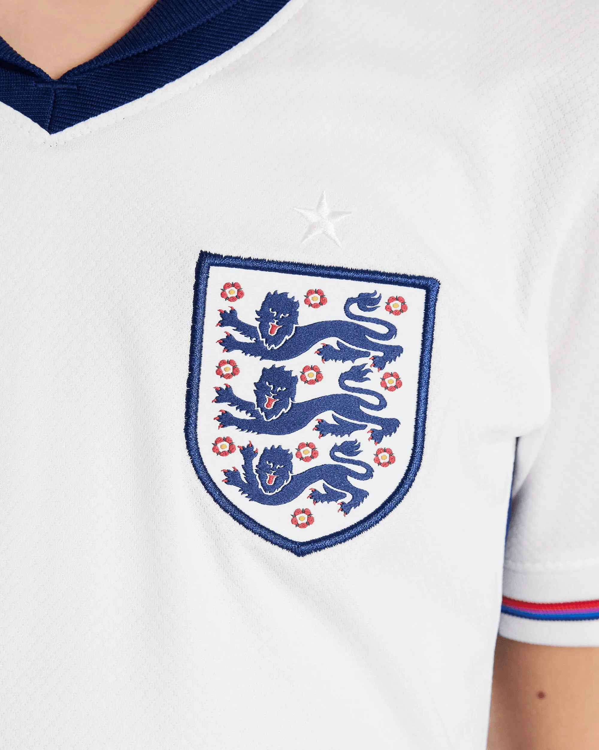Nike Maglia Home Inghilterra 2024/2025 Bianco Bambino