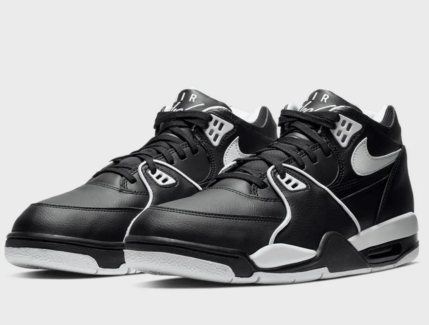 Nike shoe Men's Sneakers Air Flight 89 CU4833 015 black-white