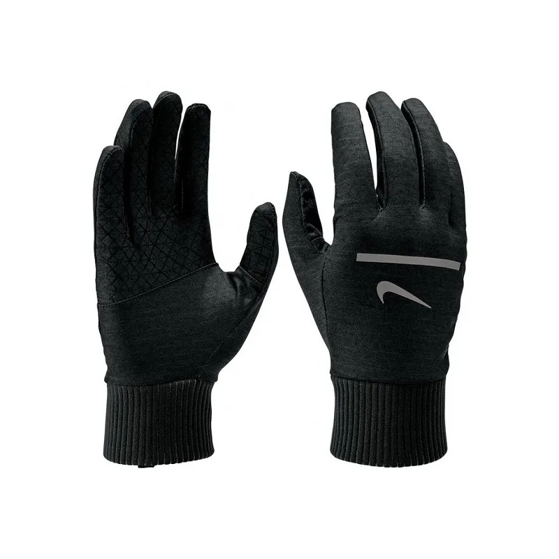 NIKE SPHERE GUANTI TERMICI RUNNING DRI-FIT TOUCH SCREEN - NERO
