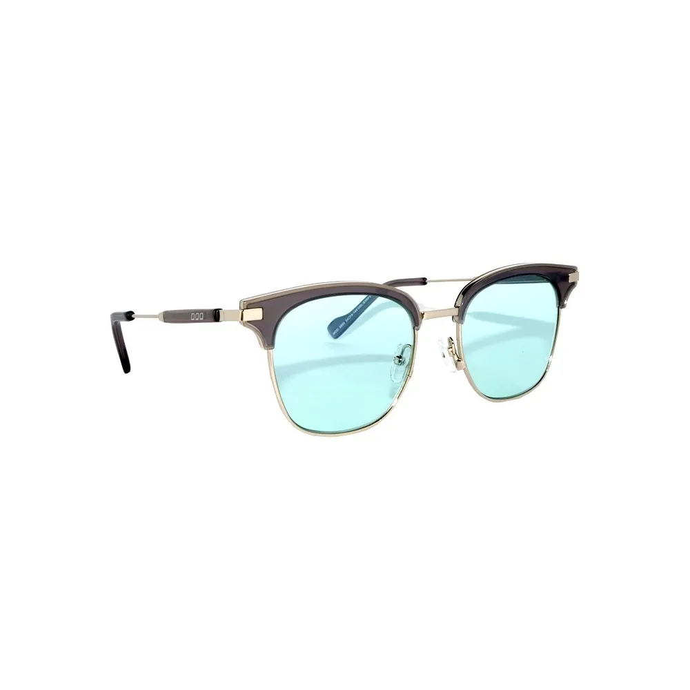 No Logo Eyewear - NOL09958 Sun - Grigio Trasparente e Oro Lucido - Occhiali da Sole