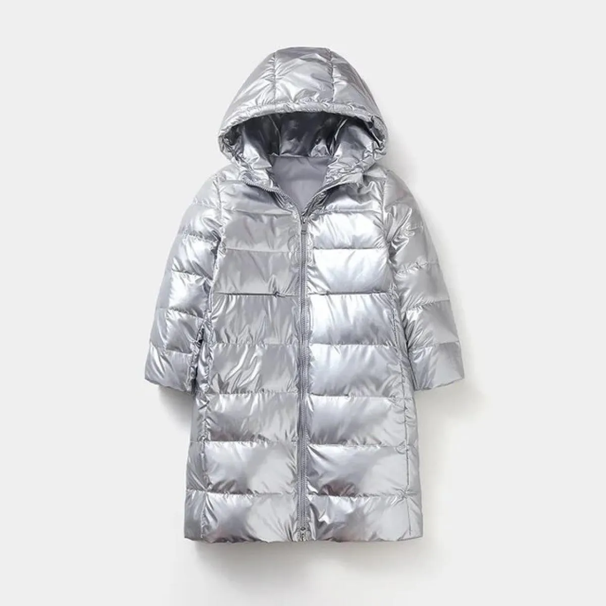 Nuovi bambini inverno 90% piumino d'anatra bianco per vestiti da ragazza ragazzo abbigliamento caldo bambini con cappuccio adden
