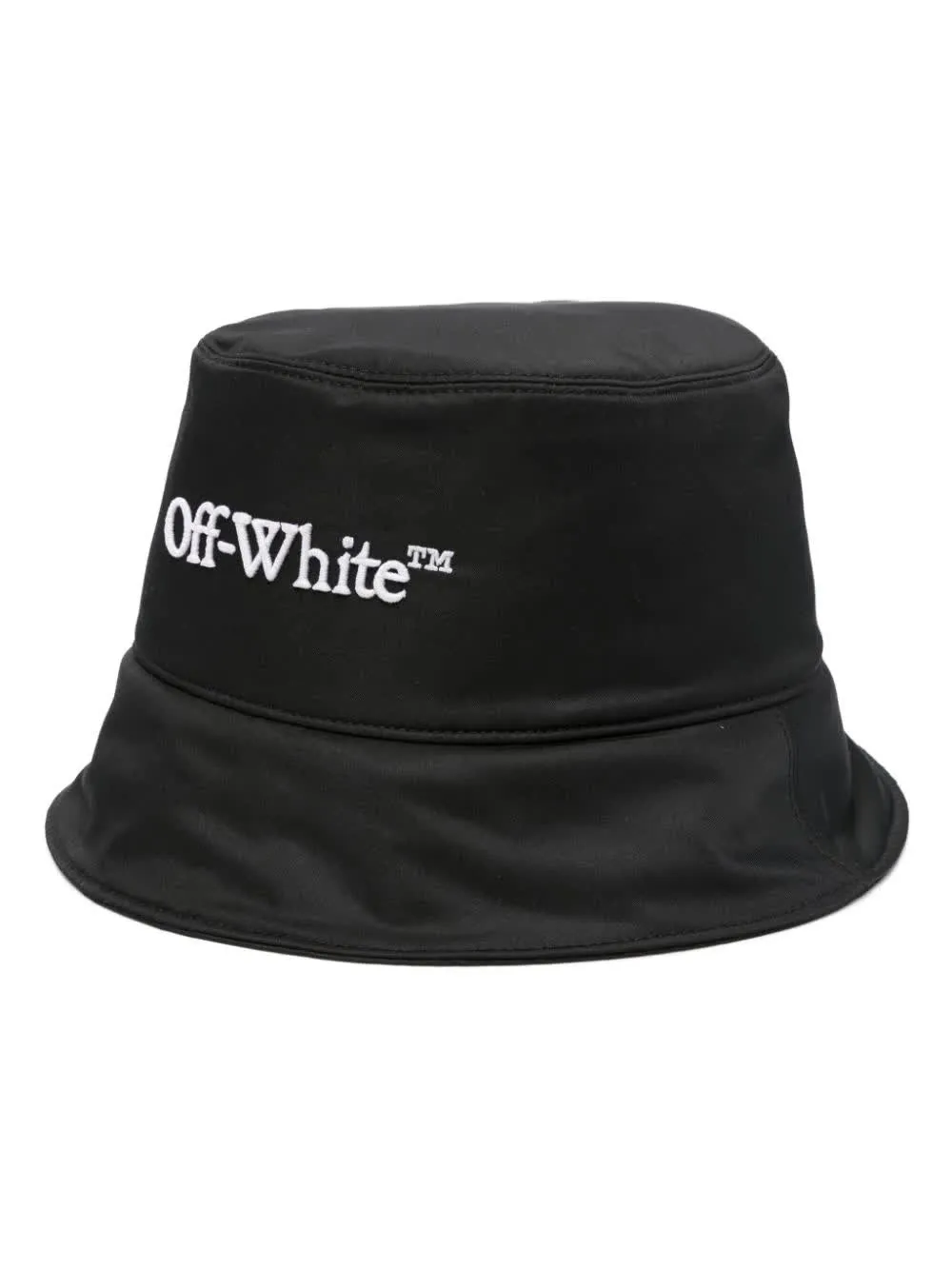Off White Fisherman Hat con logo