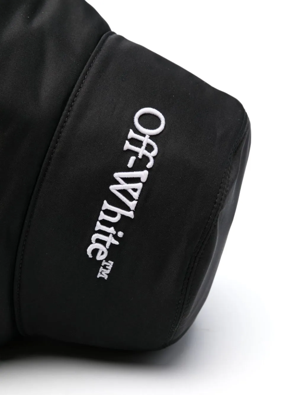 Off White Fisherman Hat con logo
