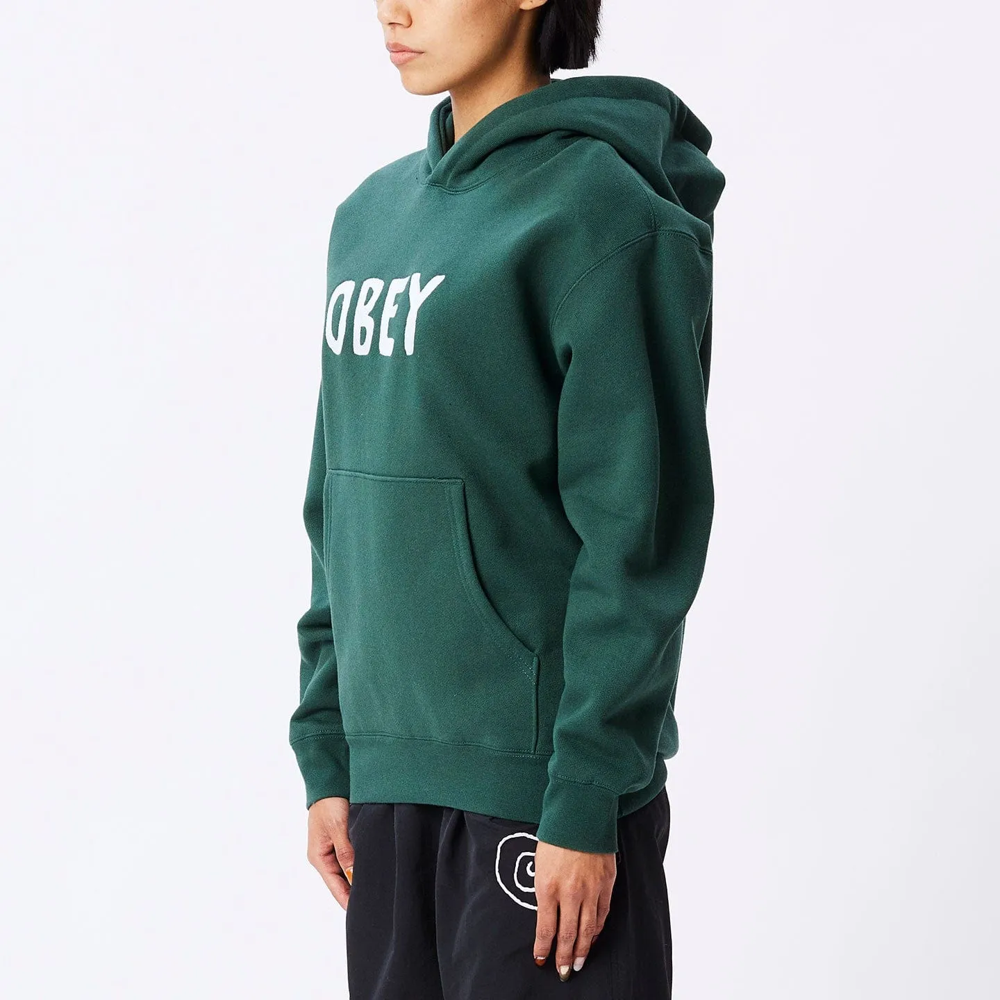 OG TYPE EXTRA HOODED PREMIUM FLEECE - DARK CEDAR