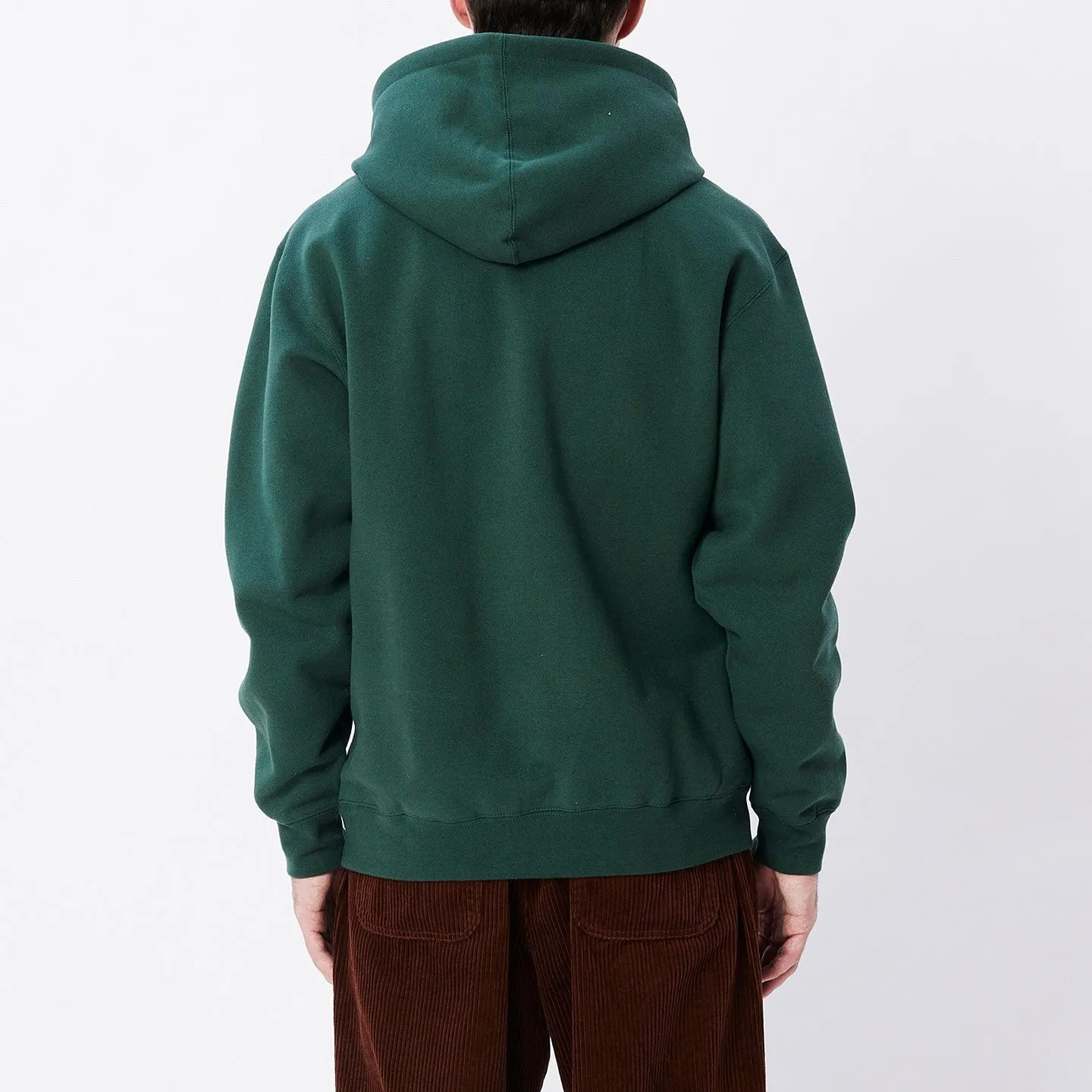 OG TYPE EXTRA HOODED PREMIUM FLEECE - DARK CEDAR