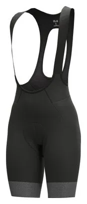 Pantaloncini con bretelle Alé GT 2.0 da donna neri
