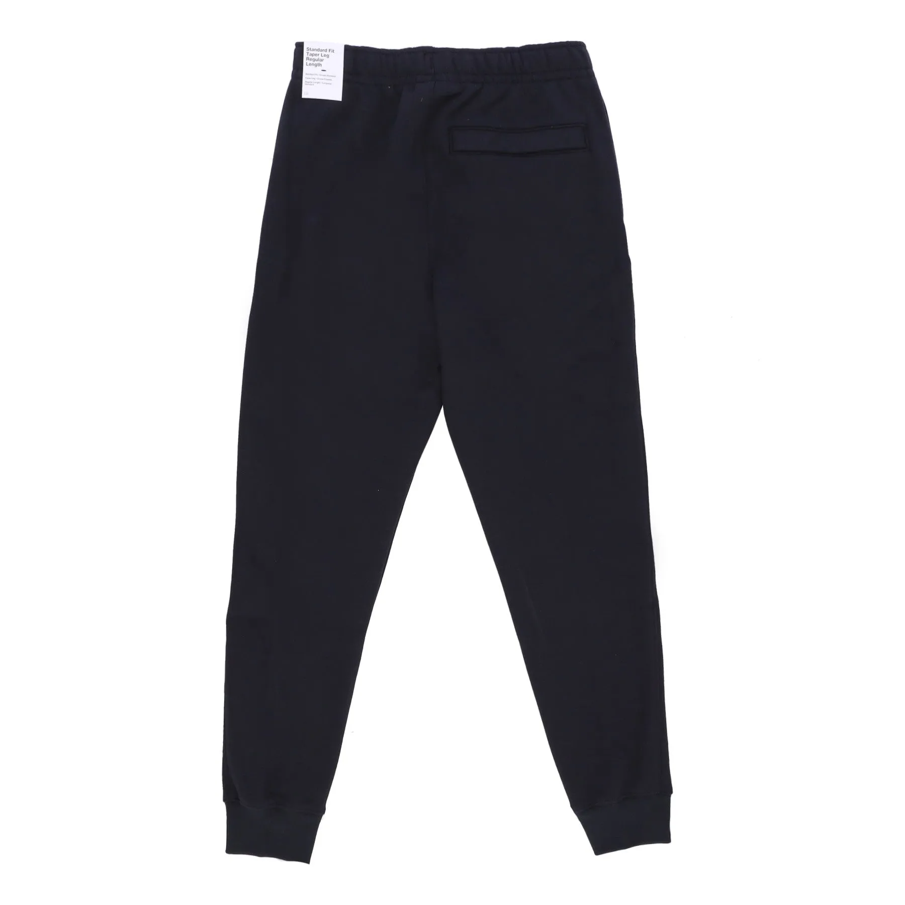 Pantalone Tuta Felpato Uomo Club Jogger Bb Black/black/white