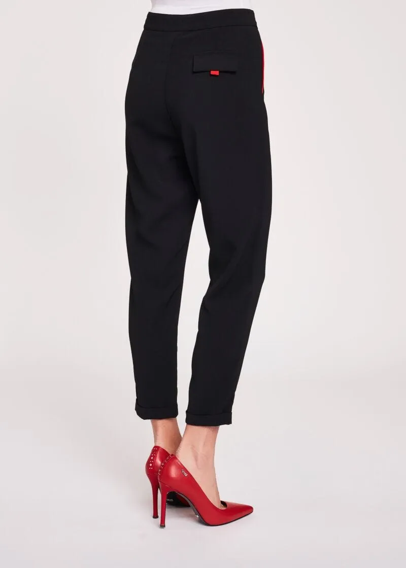 Pantaloni carrot fit
