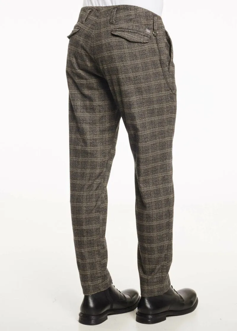 Pantaloni chino Principe di Galles