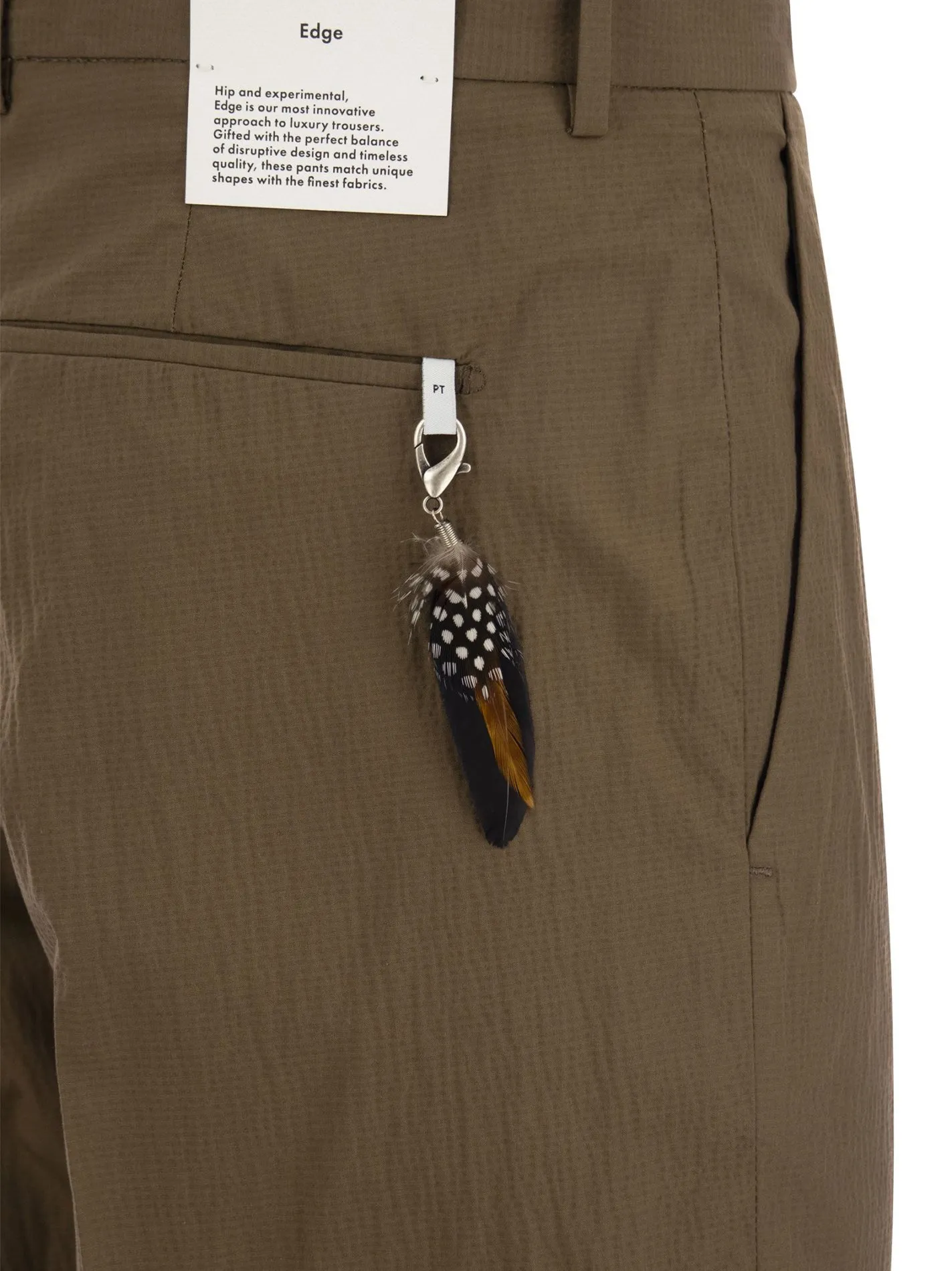 Pantaloni in cotone e Lyocell