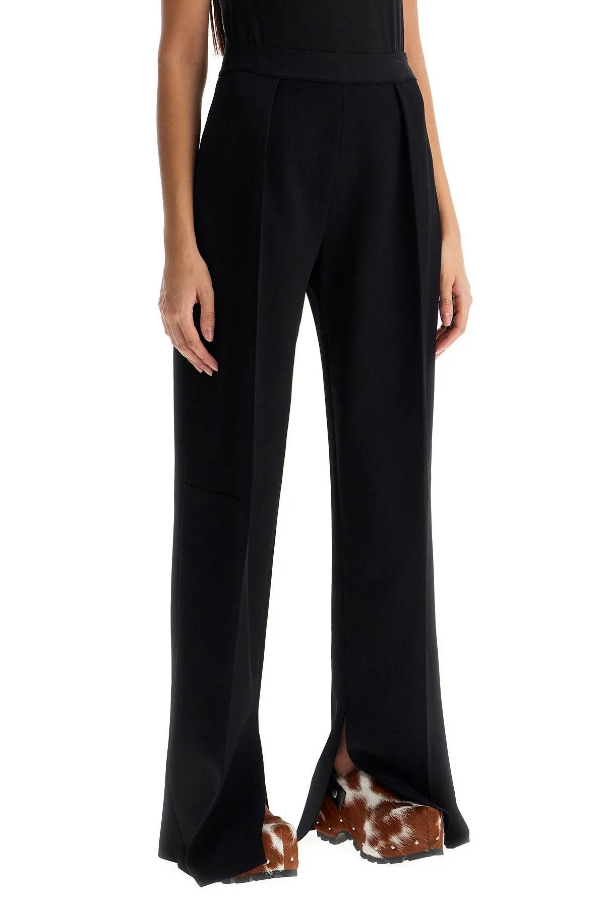 Pantaloni in maglia di viscosa