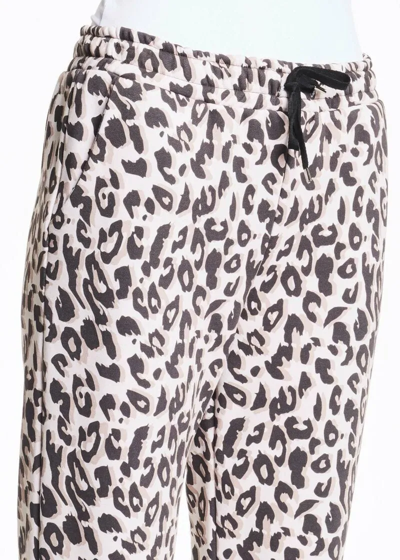 Pantaloni jogging con motivo animalier
