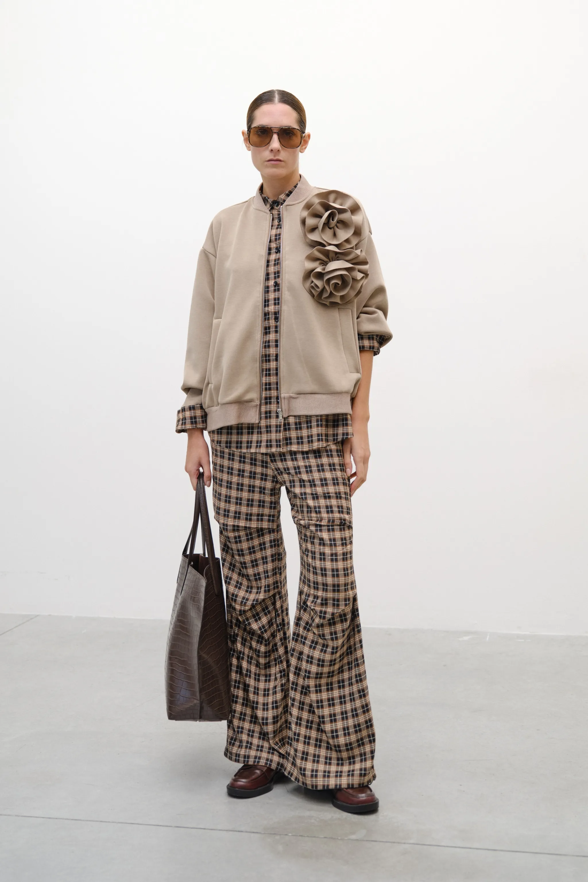 PANTALONI STAMPA TARTAN