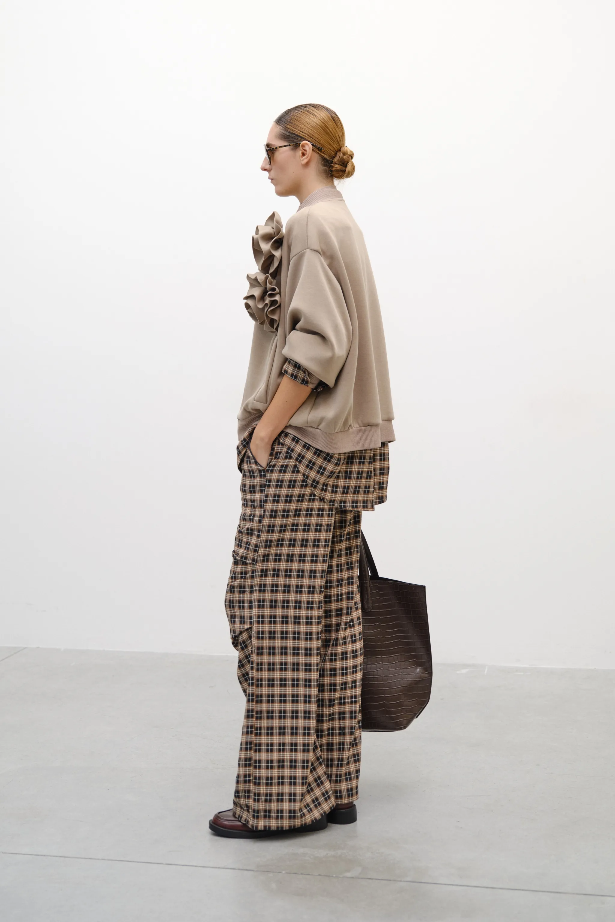 PANTALONI STAMPA TARTAN
