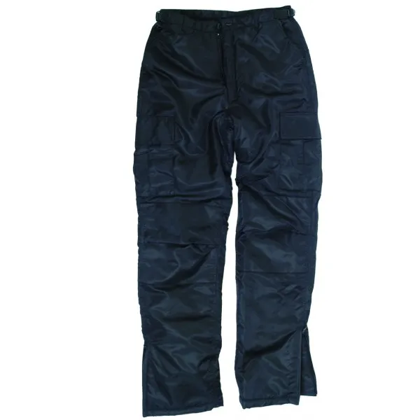 Pantaloni termici tipo BDU in nylon MA1 Nero