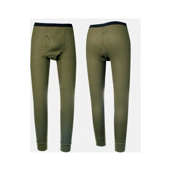 Pantaloni termici verdi tipo LONG JOHNS by SBB