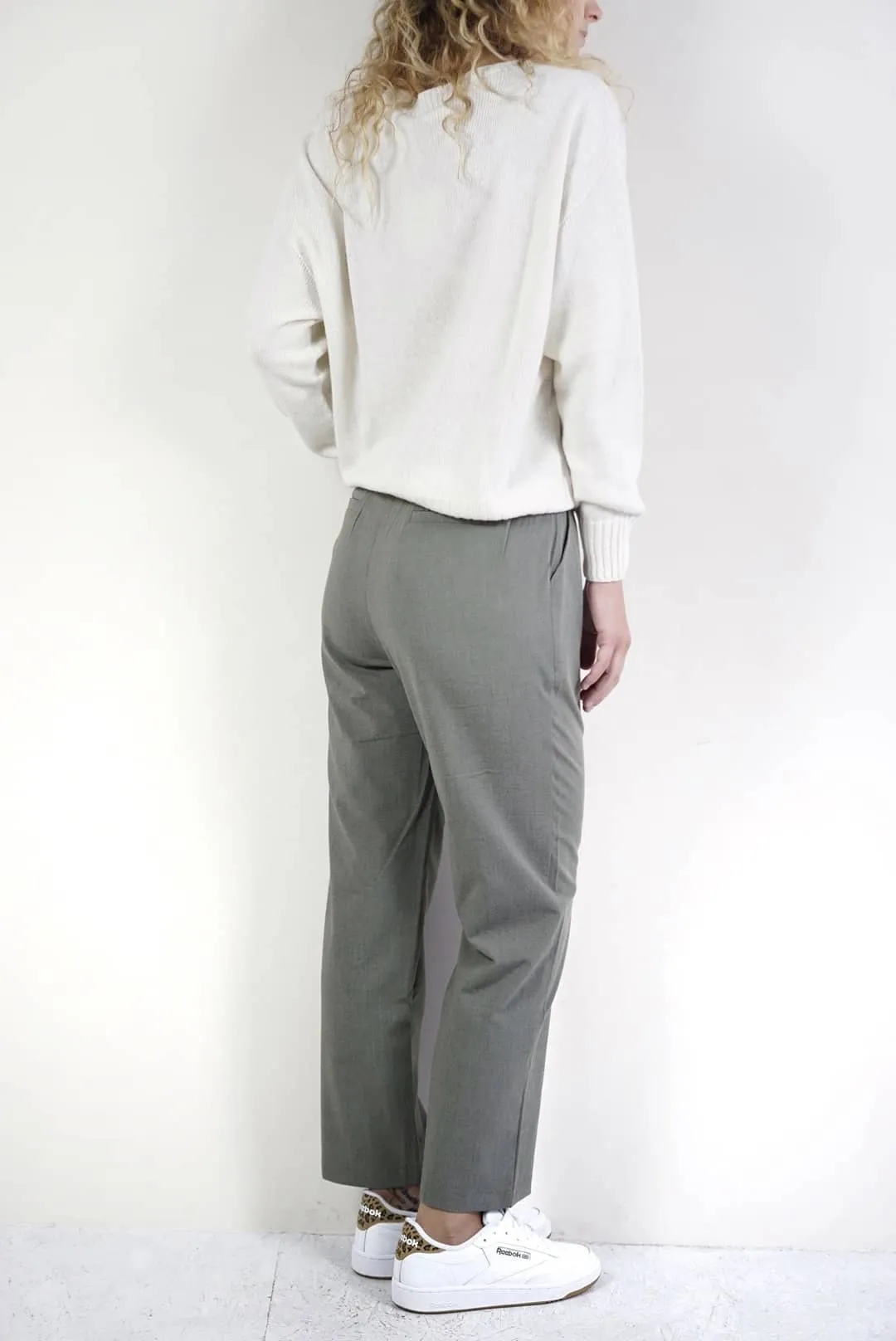 Pantaloni verdi straight fit | Gioya & Co.
