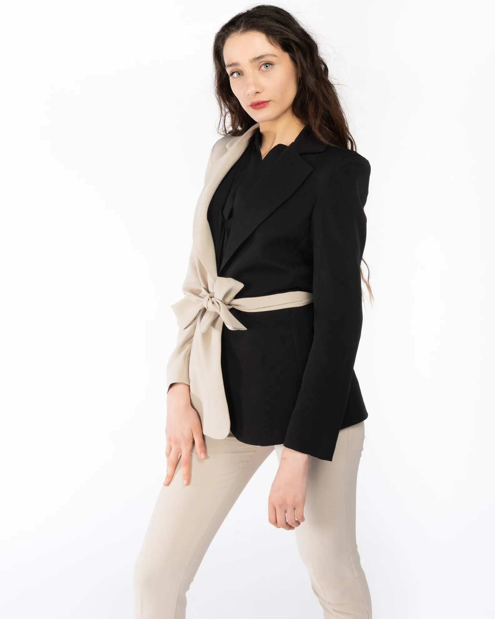 PAQUITA - GIACCA BICOLORE CINTA                                            Previous productPAQUITA - GIACCA BEIGE CON ...       