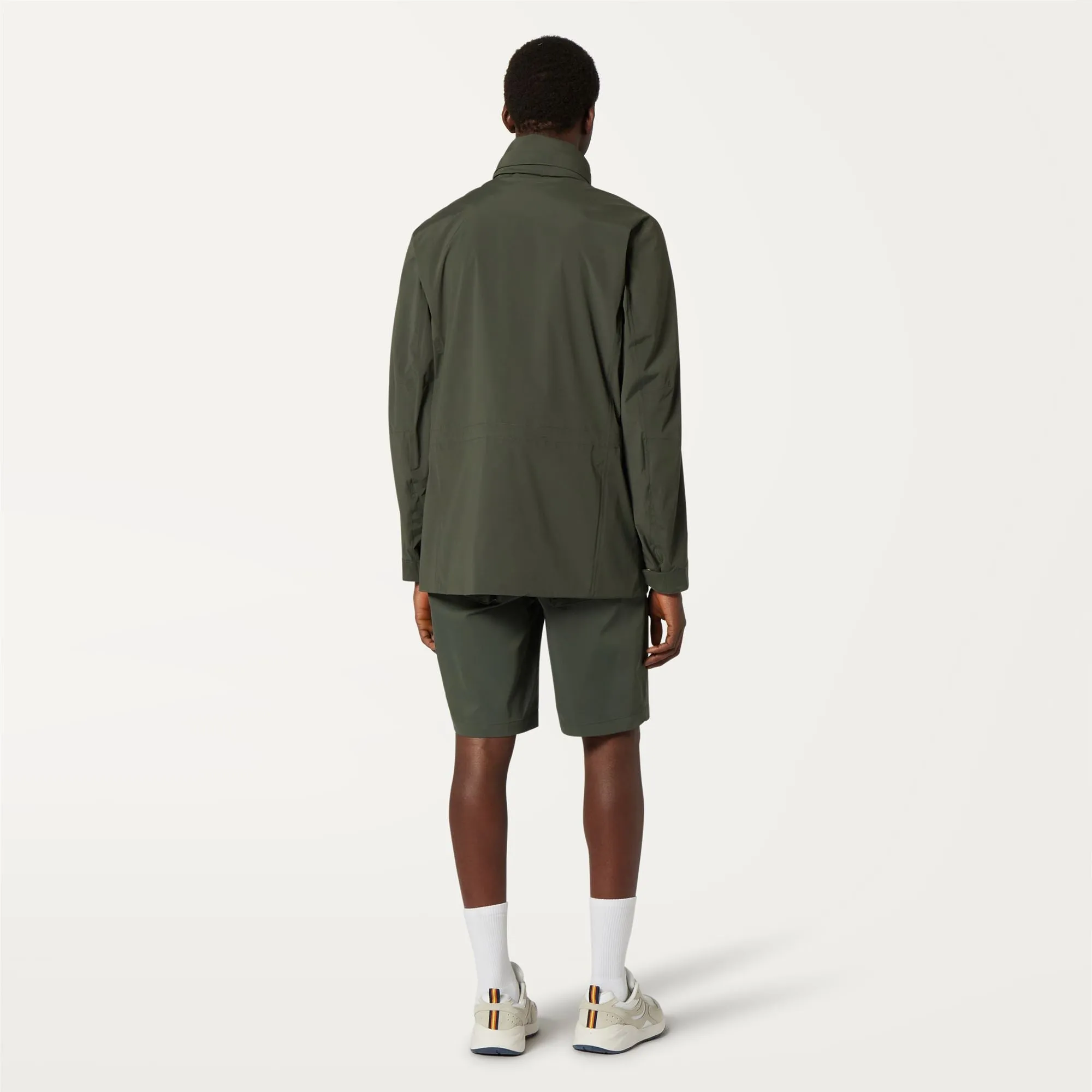 PAVE TWILL GREEN BLACKISH