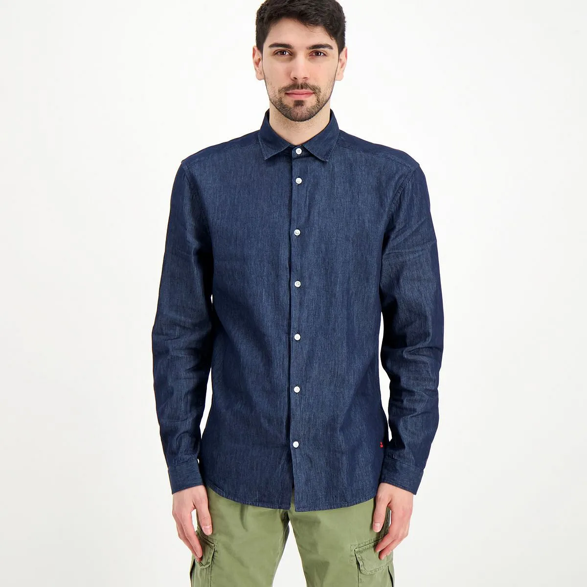      PEUTEREY CAMICIA COLLO FRANCESE CHAMBRAIS VINTEX CHA  
