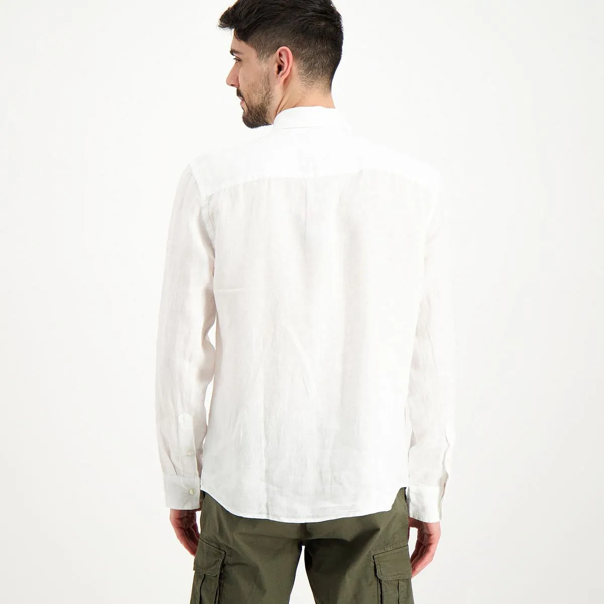      PEUTEREY CAMICIA COLLO FRANCESE IN LINO VINTEX  
