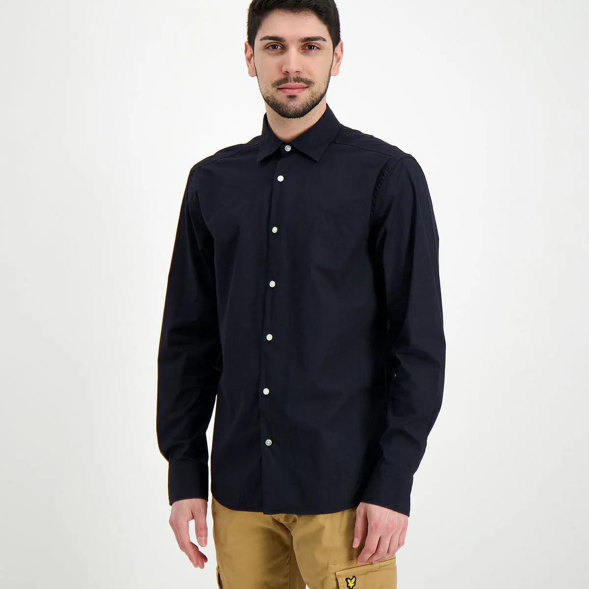      PEUTEREY CAMICIA IN POPELINE STRETCH VINTEX POP  