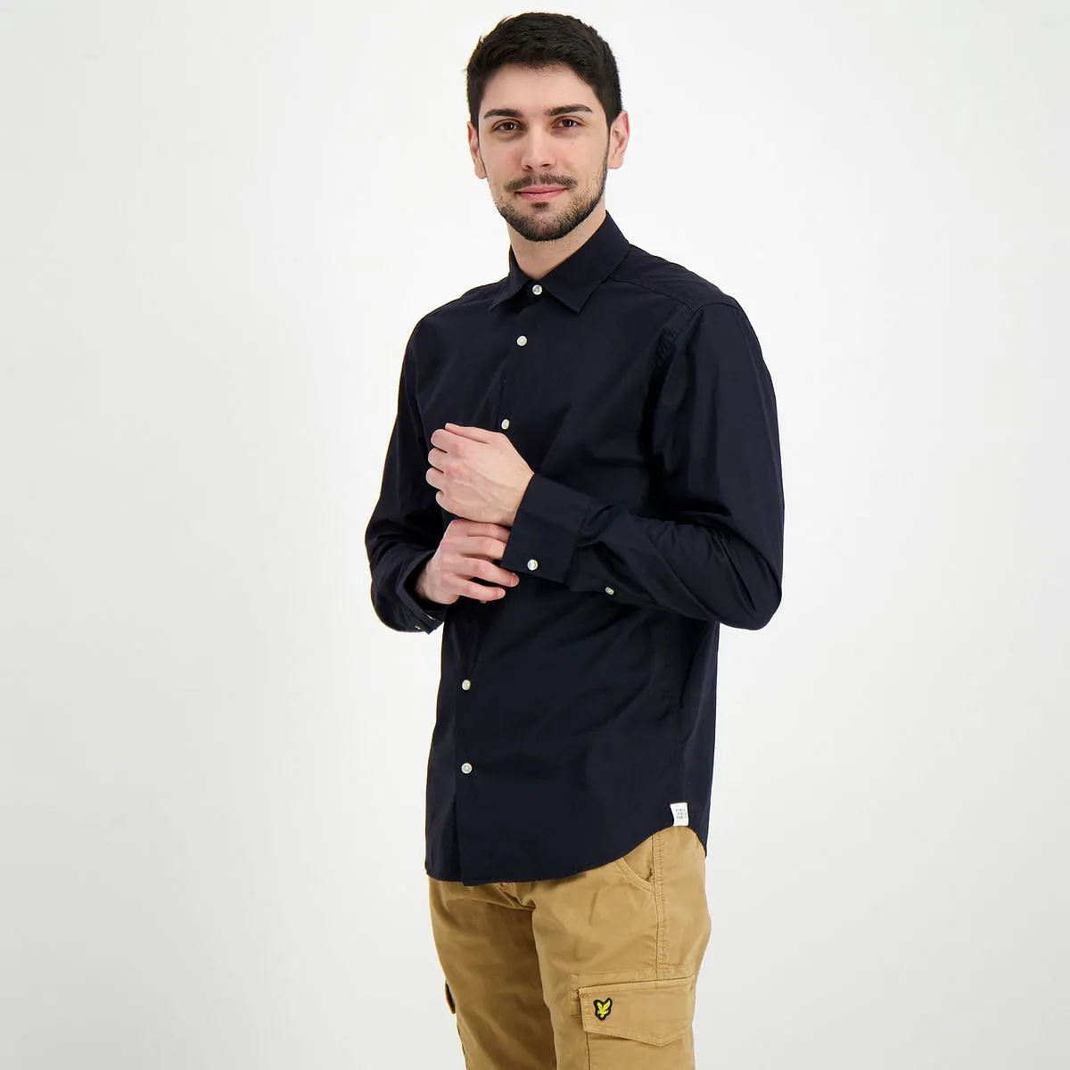      PEUTEREY CAMICIA IN POPELINE STRETCH VINTEX POP  