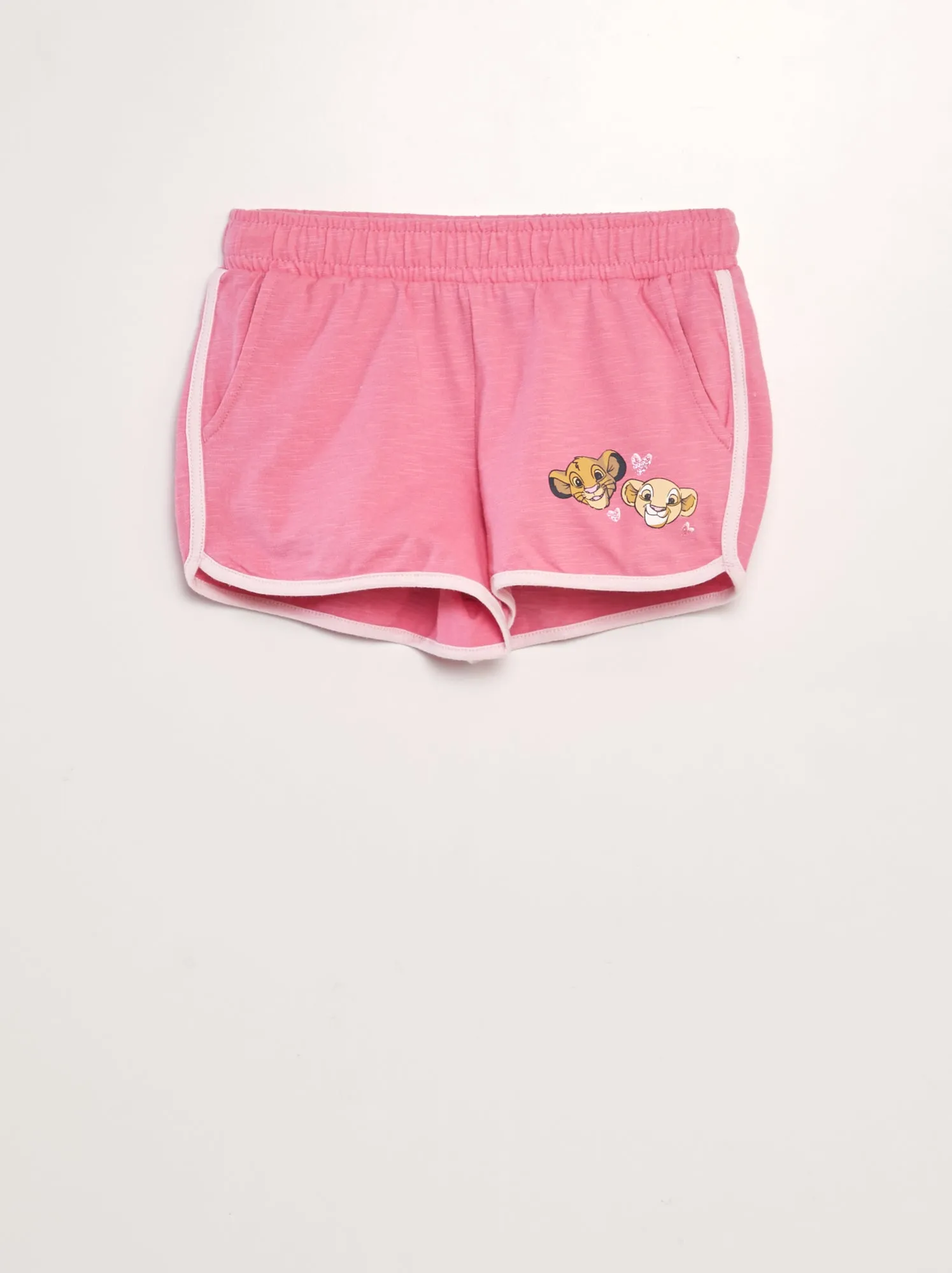 Pigiama 'Il Re Leone' in jersey - 2 pezzi - ROSA