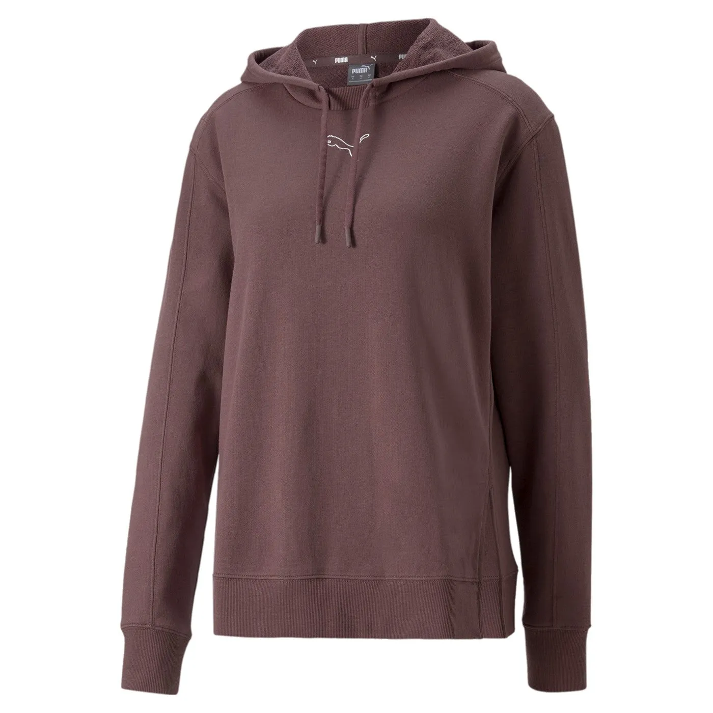Puma Felpa da donna con cappuccio HER Hoodie TR 849831 75 dusty plum