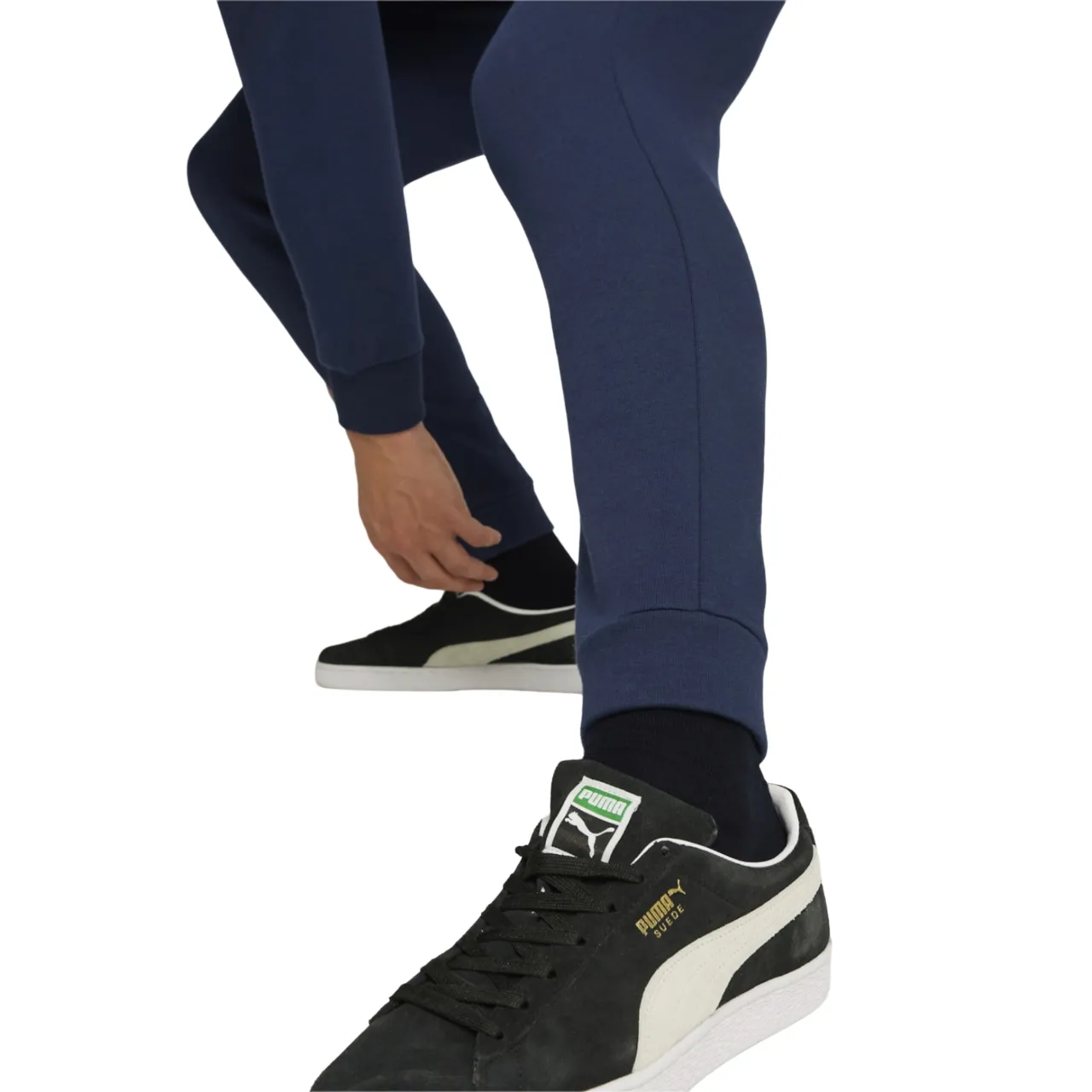 Puma Men's tracksuit in brushed cotton Clean Sweat Suit TR 585840-14 blue
