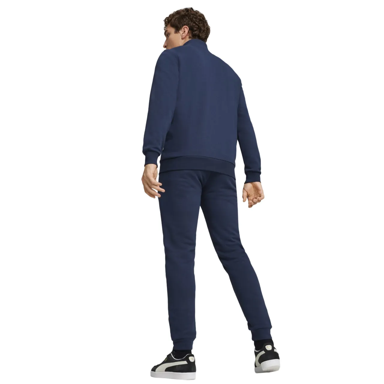 Puma Men's tracksuit in brushed cotton Clean Sweat Suit TR 585840-14 blue