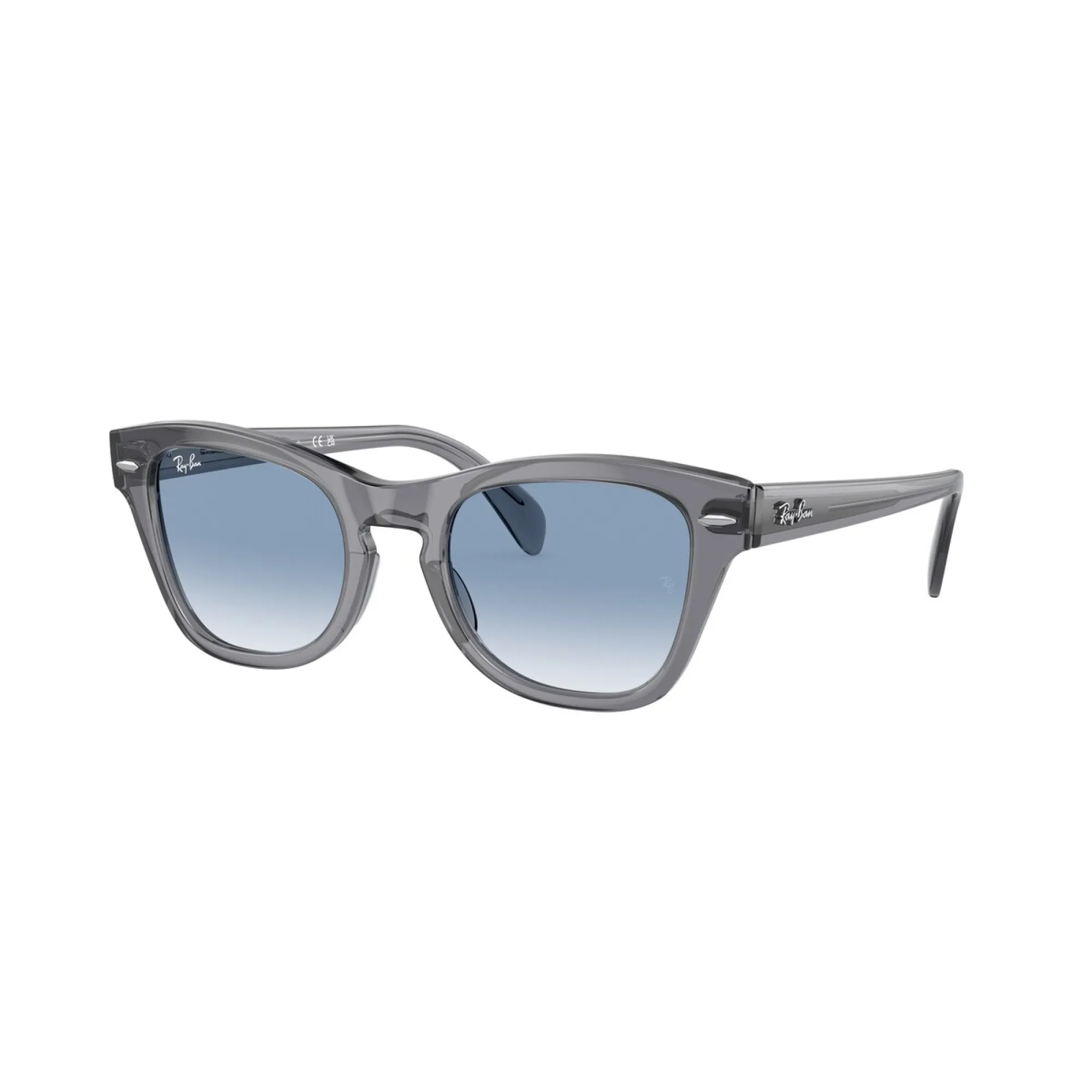   Ray-Ban RB 0707S - 66413F Grigio Trasparente | Occhiale Da Sole Unisex 
