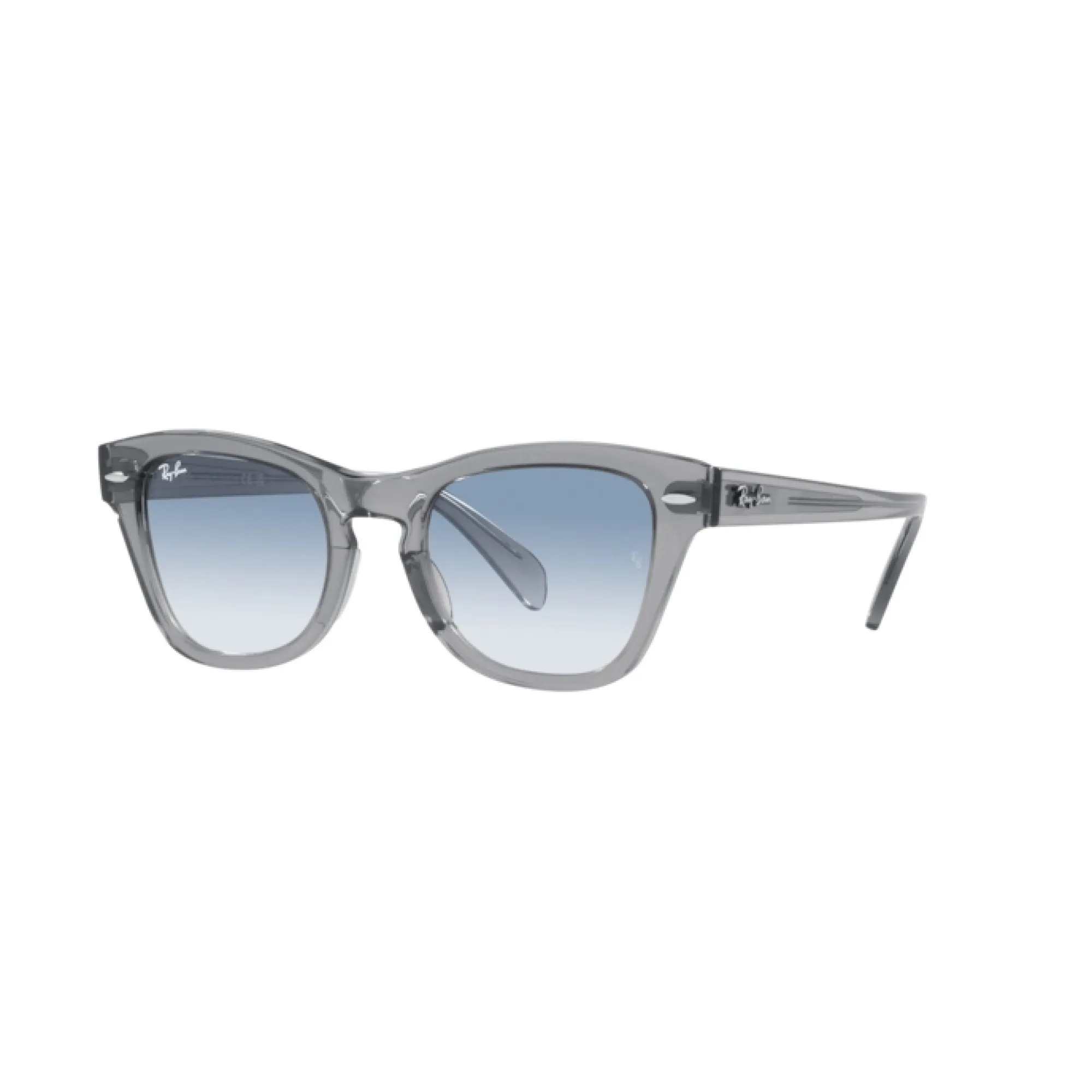   Ray-Ban RB 0707S - 66413F Grigio Trasparente | Occhiale Da Sole Unisex 