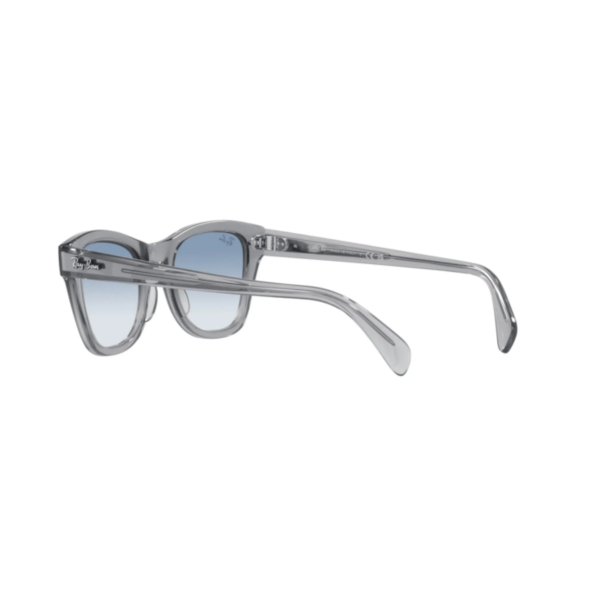   Ray-Ban RB 0707S - 66413F Grigio Trasparente | Occhiale Da Sole Unisex 