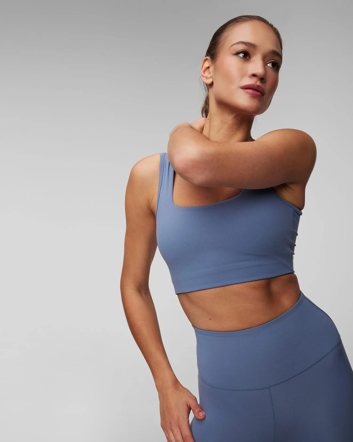 Reggiseno sportivo blu da donna Varley Let's Move Delta Bra var00853-cobl