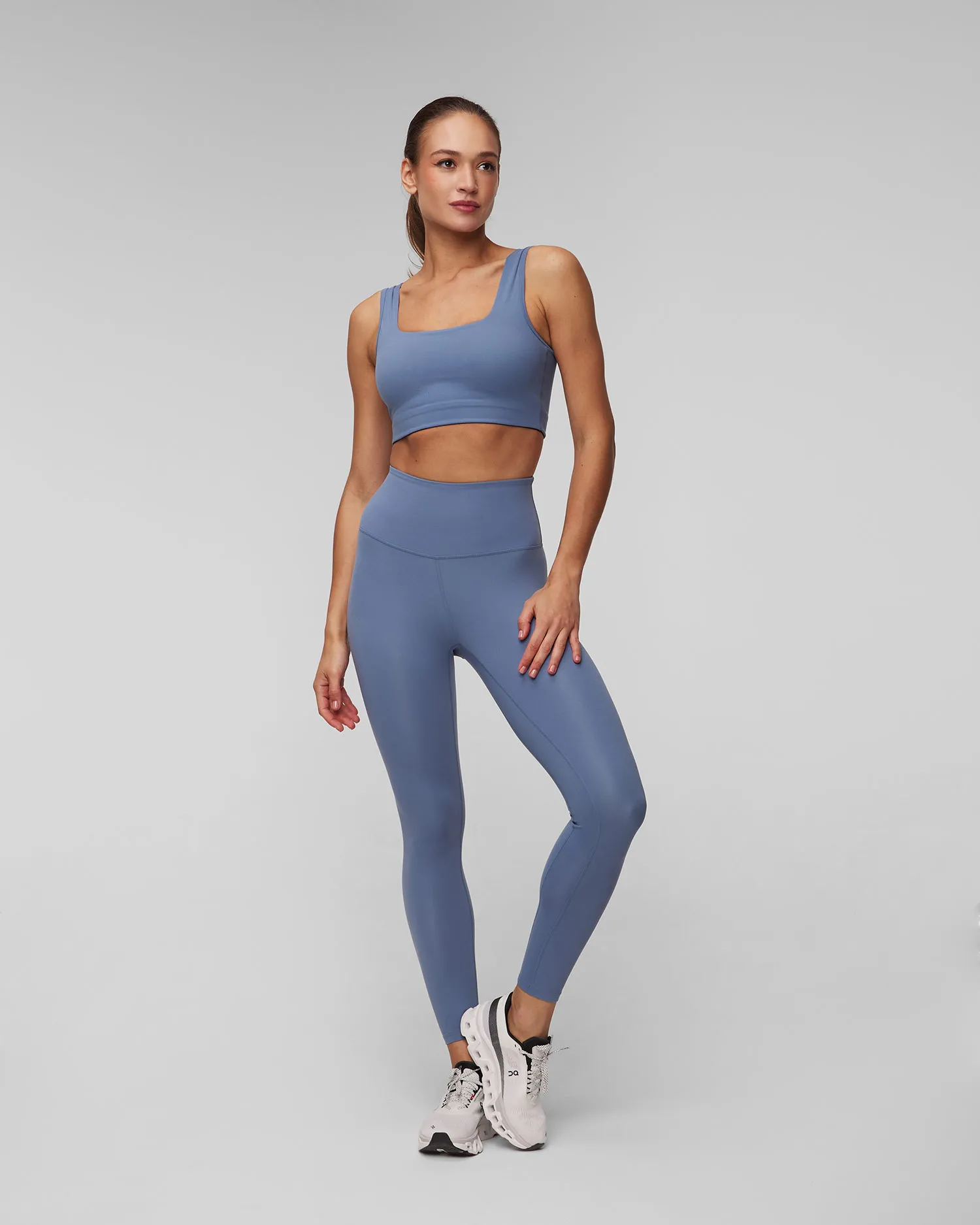 Reggiseno sportivo blu da donna Varley Let's Move Delta Bra var00853-cobl
