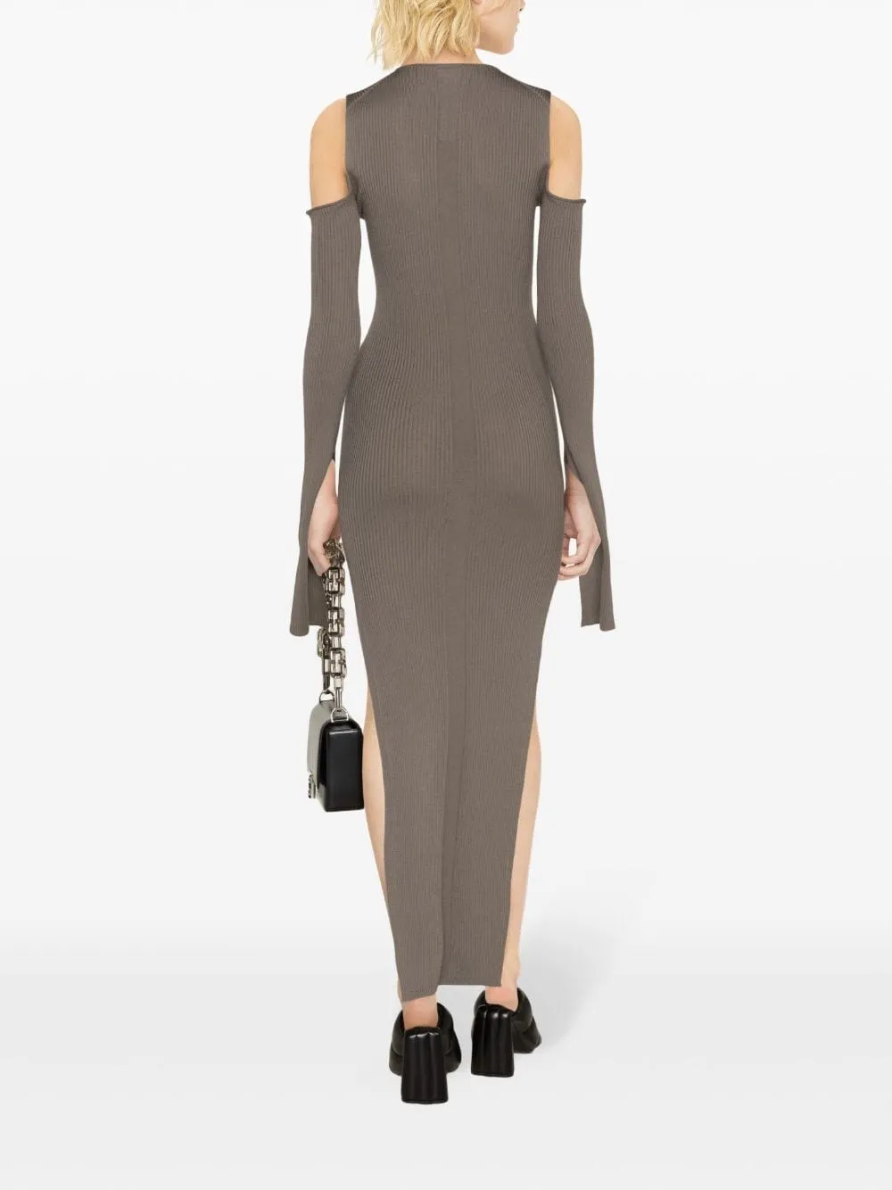   Rick Owens  Abito aderente a costine  