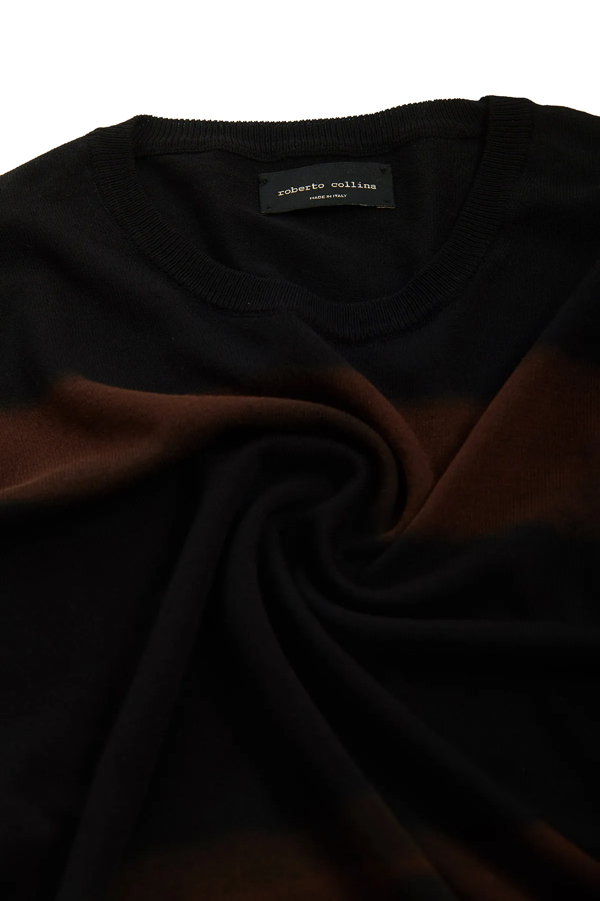 Roberto Collina maglia a righe maltinte
