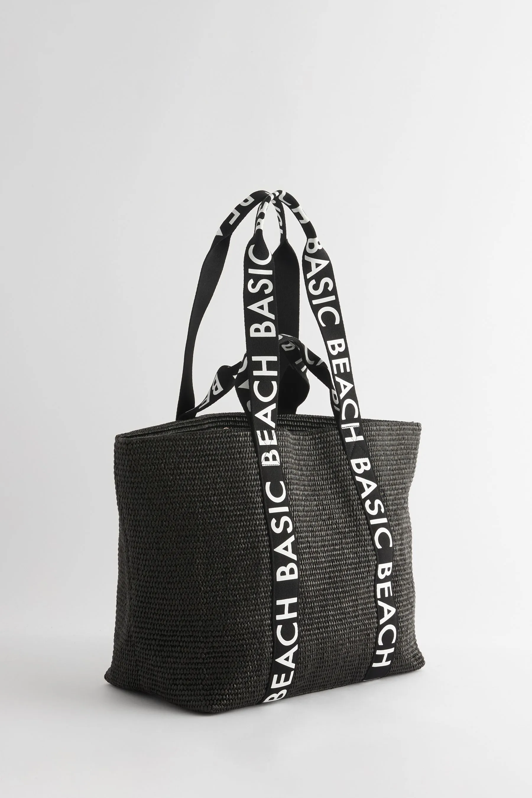 Rockett St George - Borsa shopping da mare con manico e scritta Borsa