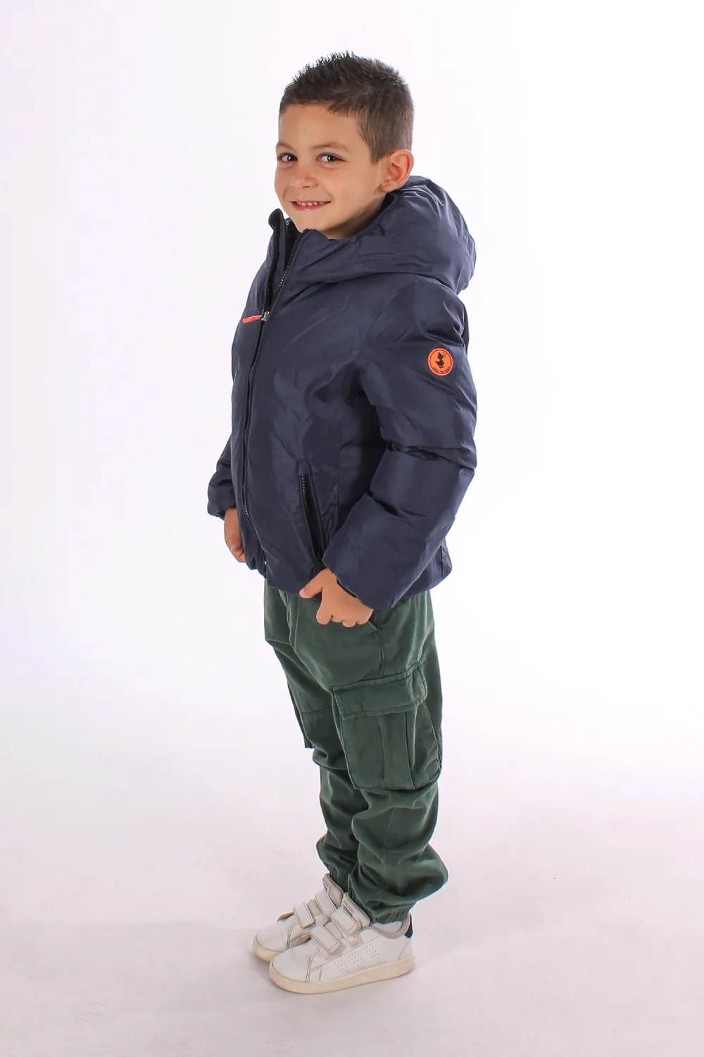 SAVE THE DUCK | GIUBBINO IMPERMEABILE SAMMY - Punto Blu
