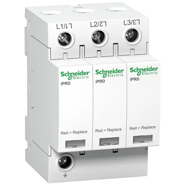 Scaricatore di sovratensione, max 40kA, 350V ca, A clip Acti9 A9L
