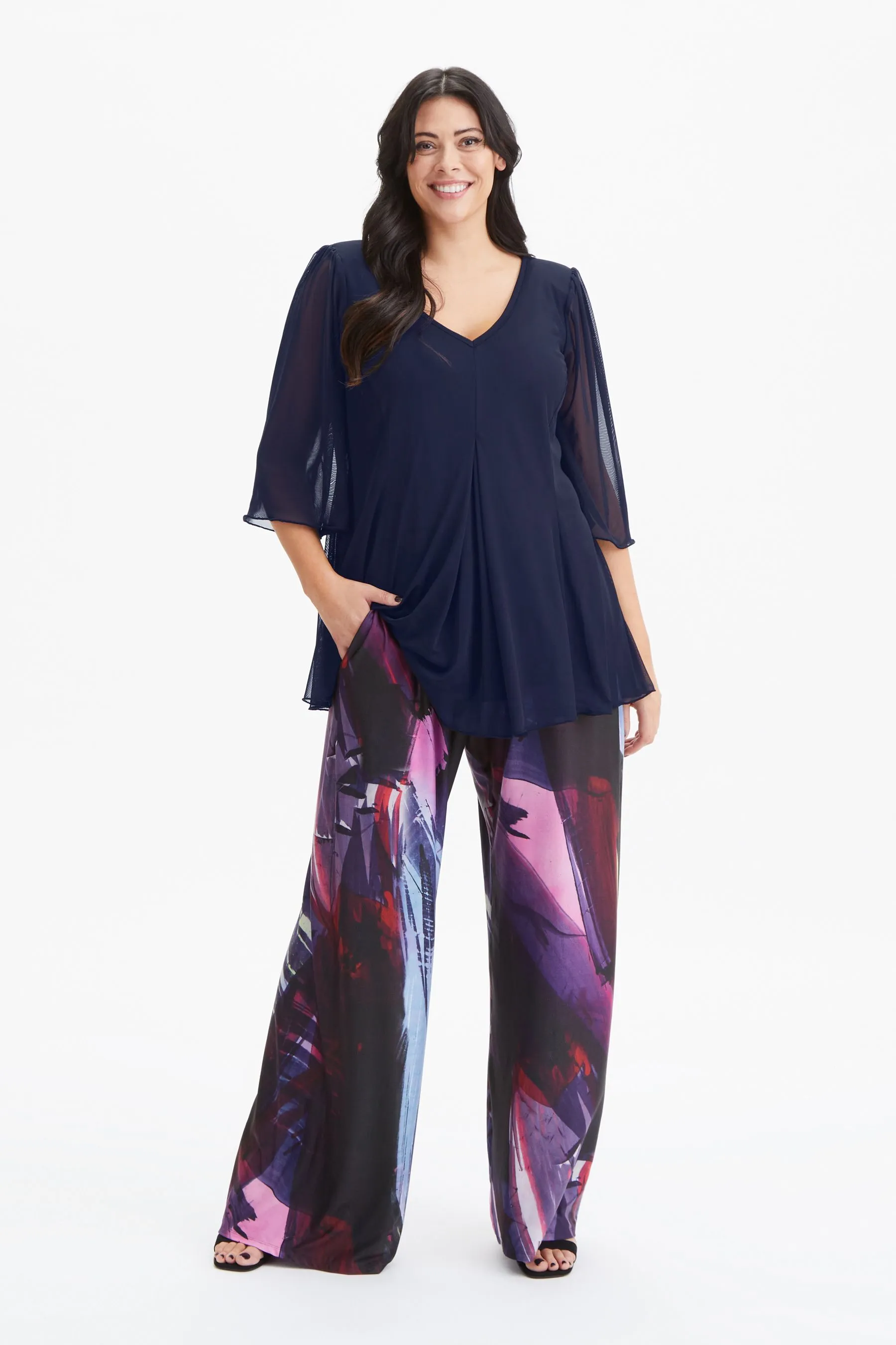Scarlett & Jo - Tunica con scollo a V    