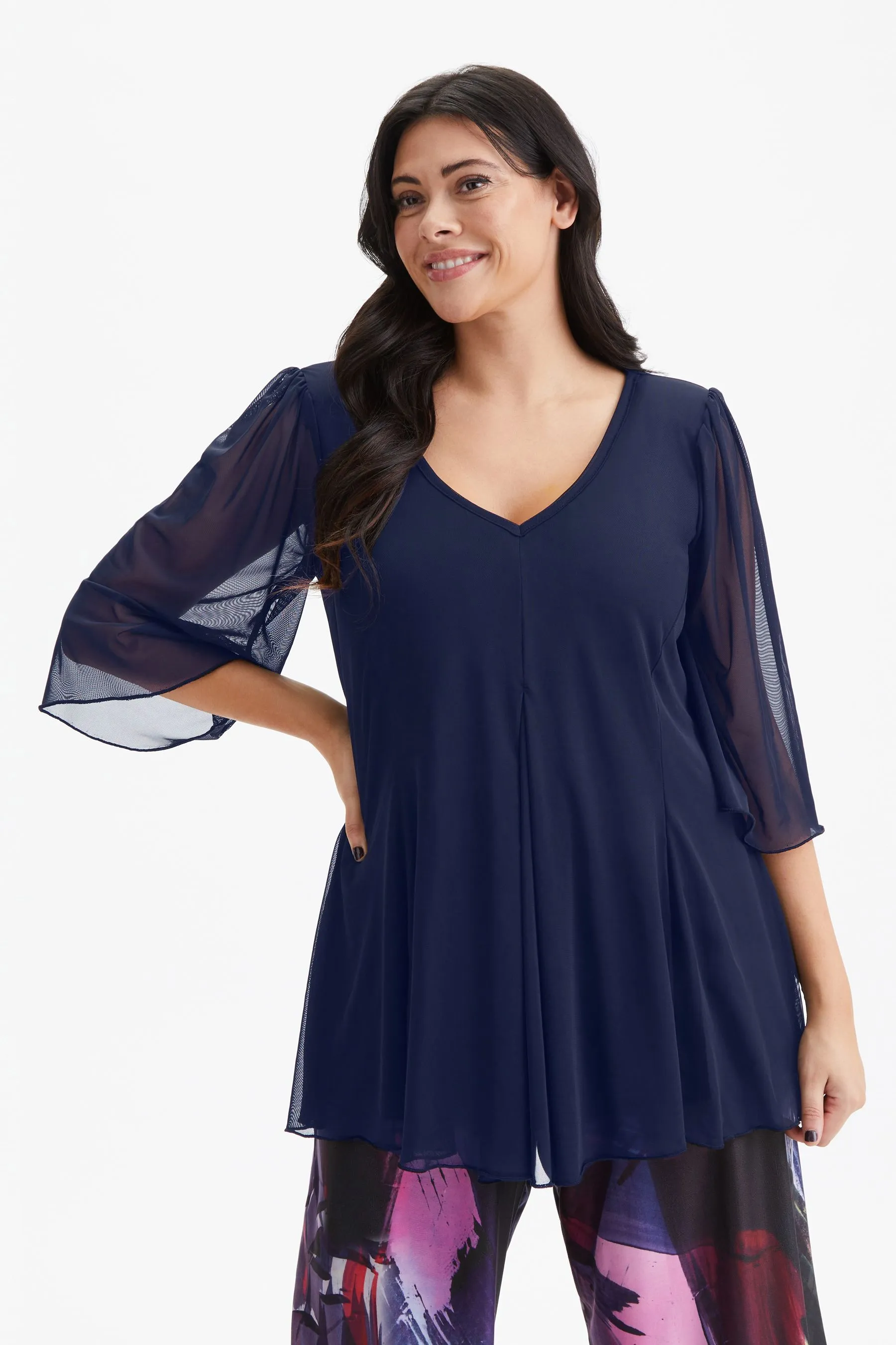 Scarlett & Jo - Tunica con scollo a V    