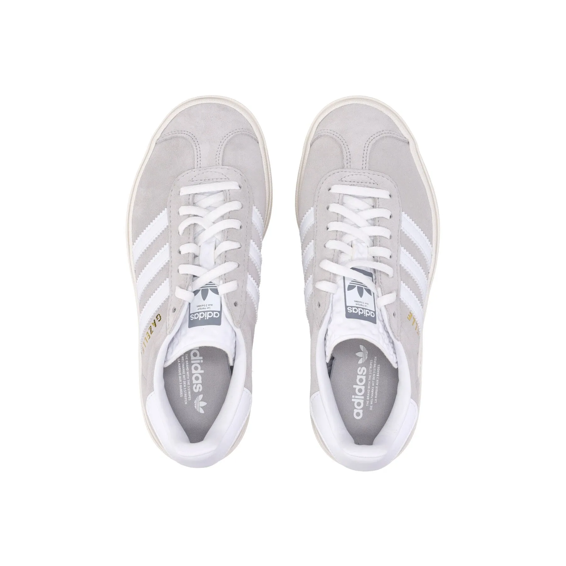 Scarpa Bassa Donna Gazelle Bold W Grey Two/cloud White/core White