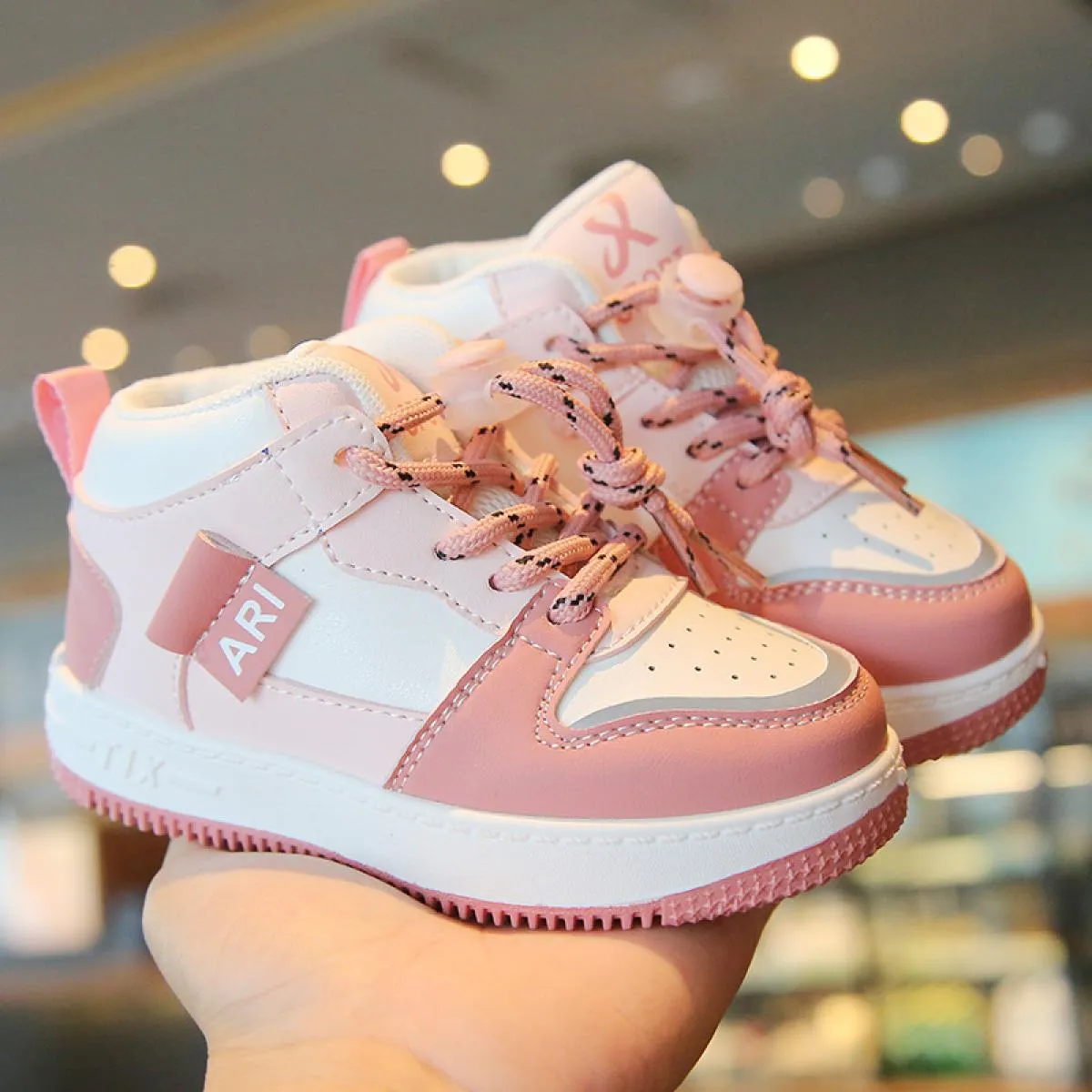 Scarpe da basket per bambini alte Scarpe da ginnastica da basket Scarpe da basket per ragazze Scarpe casual per bambini