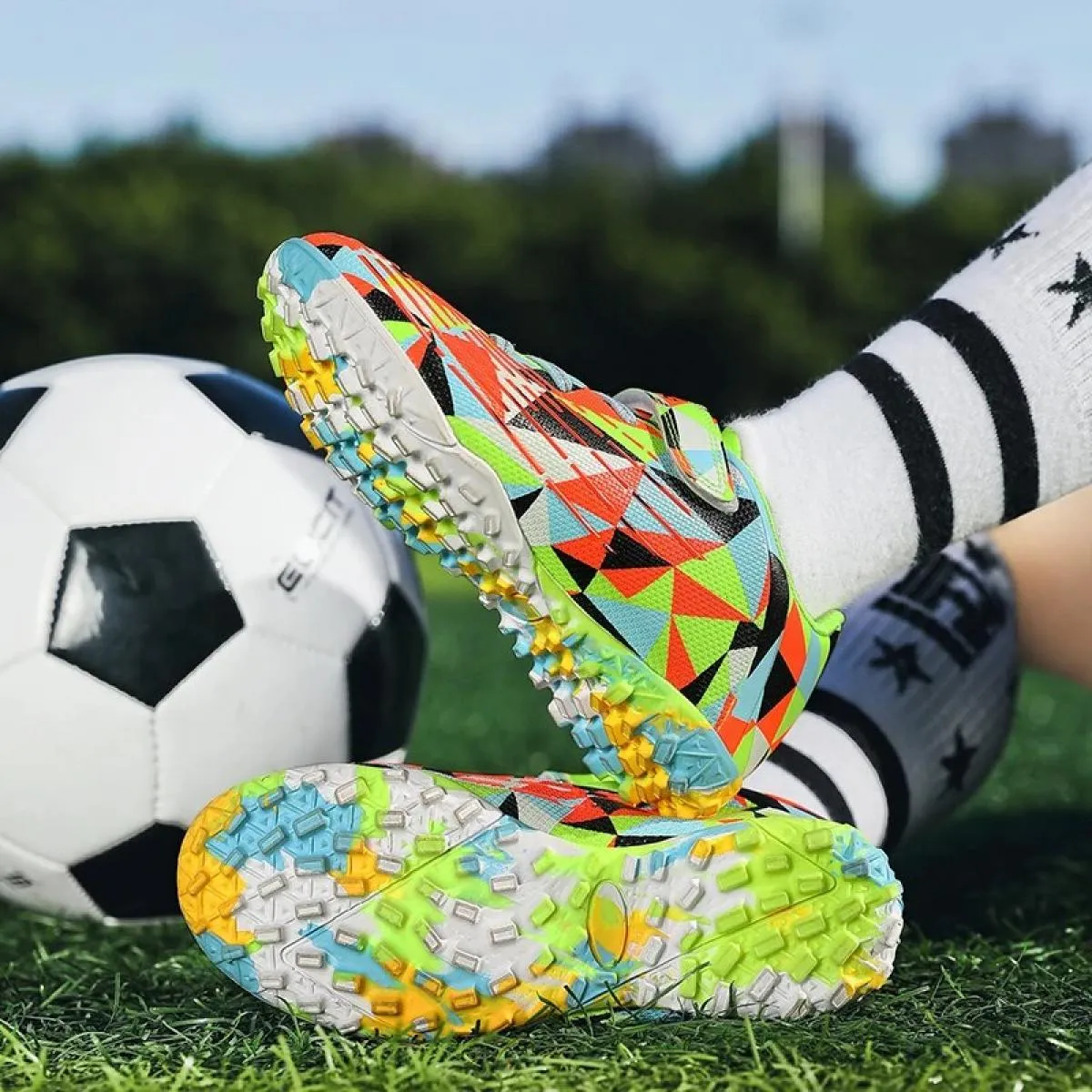Scarpe da ginnastica per bambini Scarpe da ginnastica per bambini per ragazzo Scarpe da calcio leggere Scarpe per bambini stile