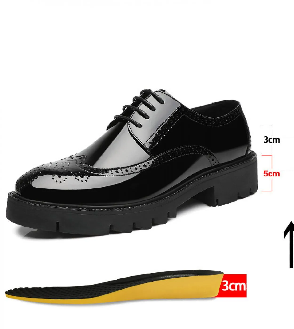 Scarpe eleganti da uomo Tacco nascosto Scarpe eleganti da uomo Christia Bella Scarpe eleganti da uomo Scarpe eleganti da uomo