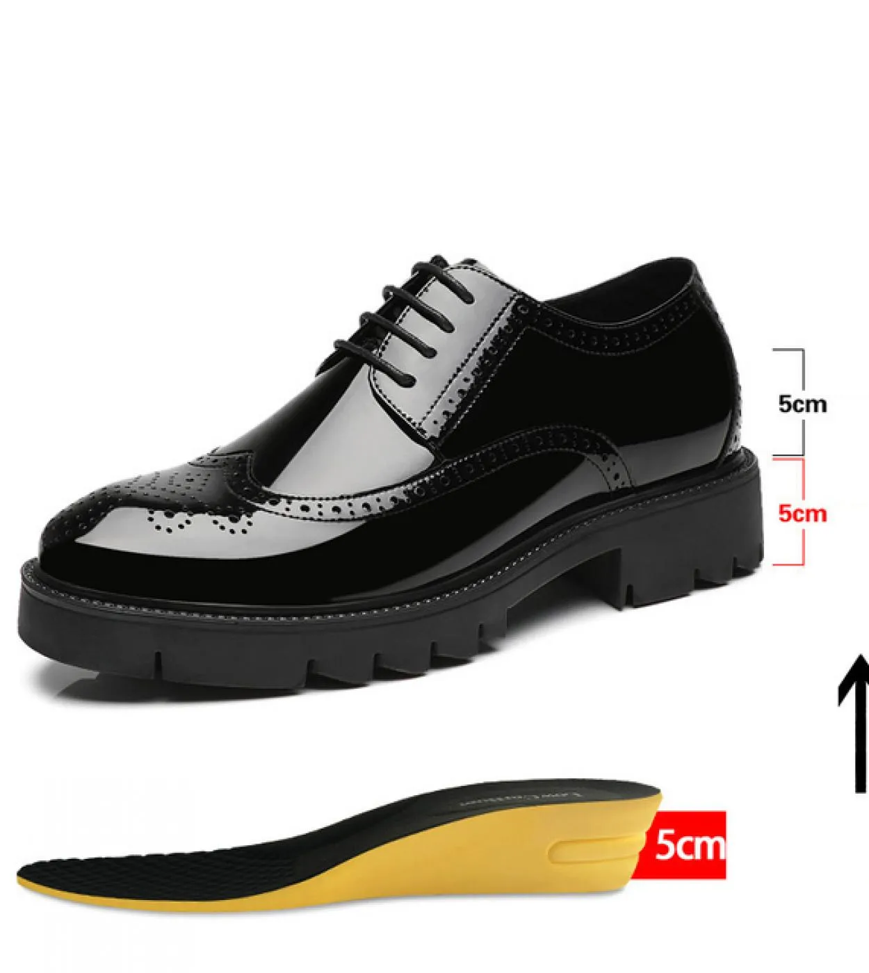 Scarpe eleganti da uomo Tacco nascosto Scarpe eleganti da uomo Christia Bella Scarpe eleganti da uomo Scarpe eleganti da uomo